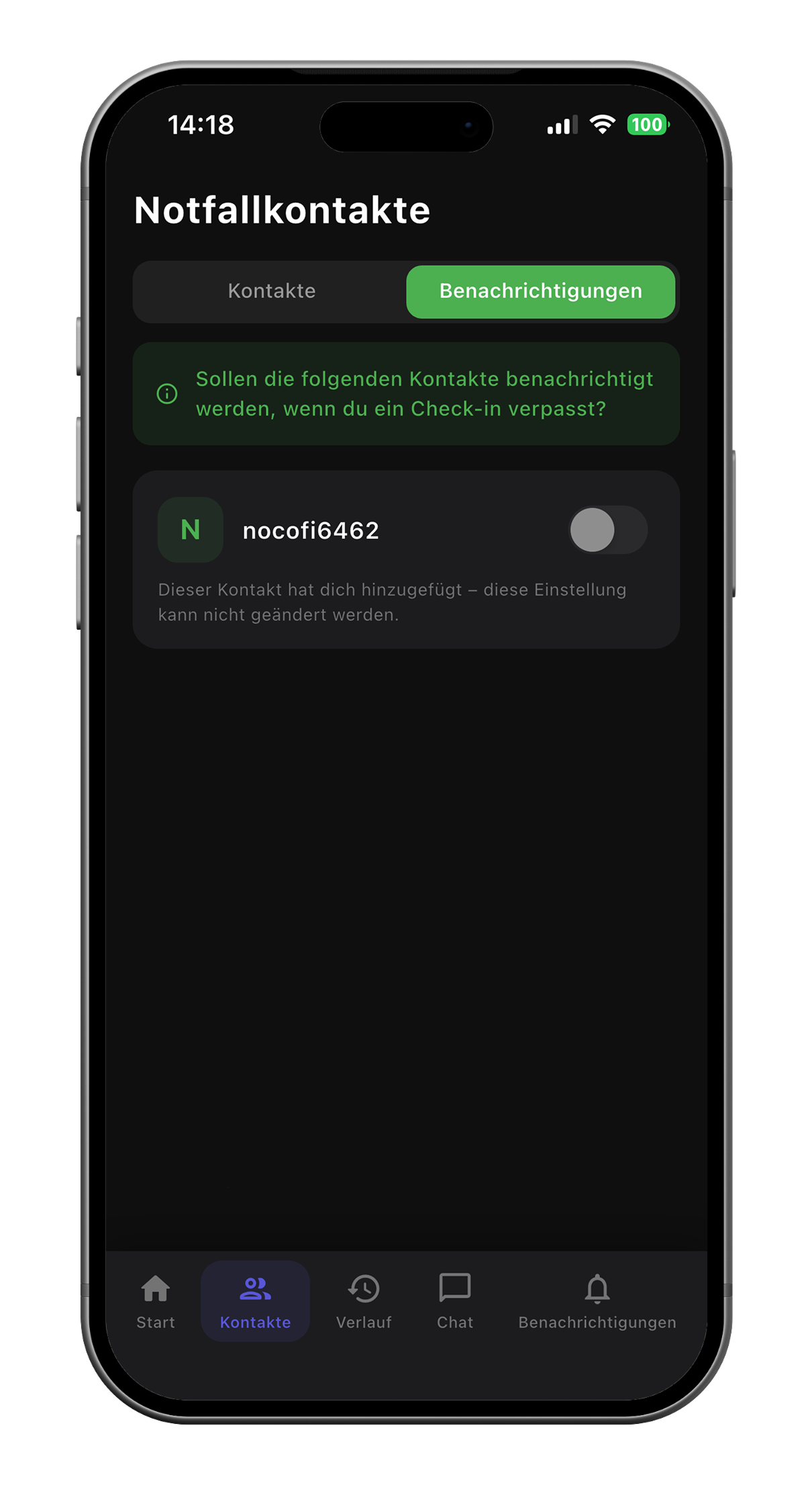 Täglicher Check-in — Guten-Morgen-Flow