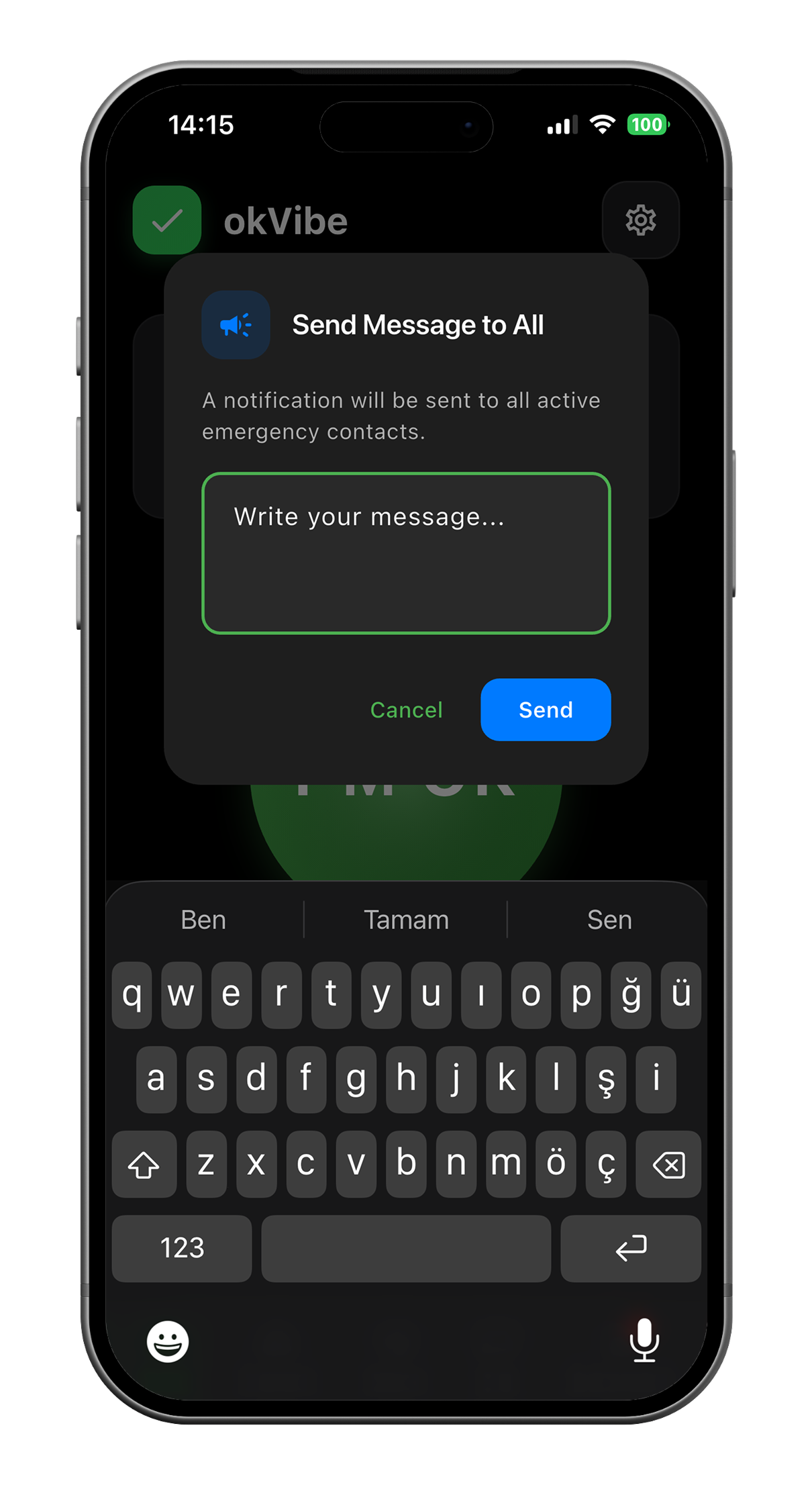 One tap a day. — Peace of mind all day.