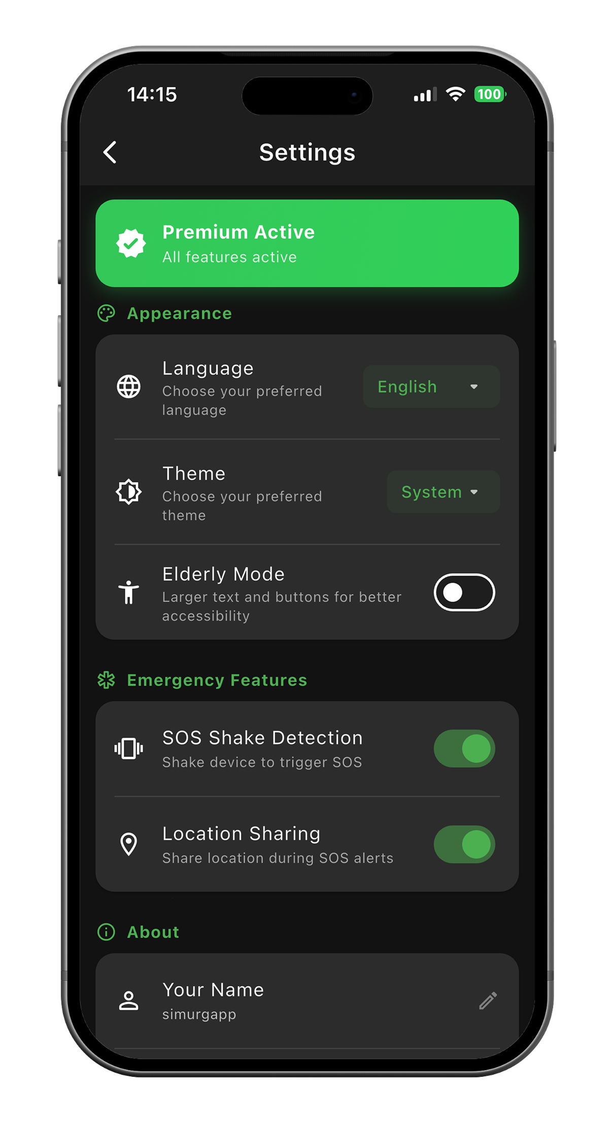 Privacy Mode — Visible privacy